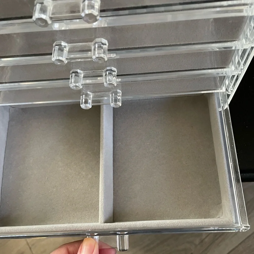 Clear Acrylic Jewelry Organizer - Picture 2 of 7
